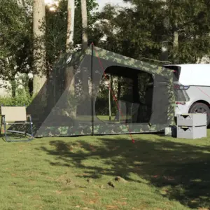Veekindel autotelk 2 inimesele, kamuflaaž, PU-kattega polüester, 356 x 206 x 205 cm