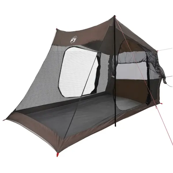 Veekindel autotelk 2 inimesele, pruun, E-pordiga, 356 x 206 x 205 cm – 3