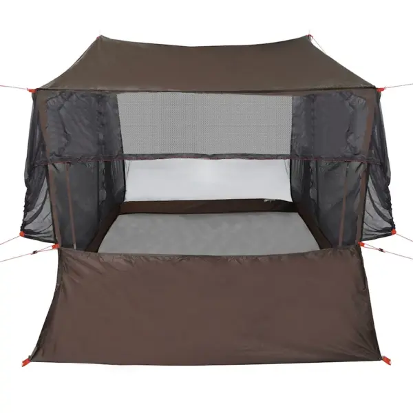 Veekindel autotelk 2 inimesele, pruun, E-pordiga, 356 x 206 x 205 cm – 8