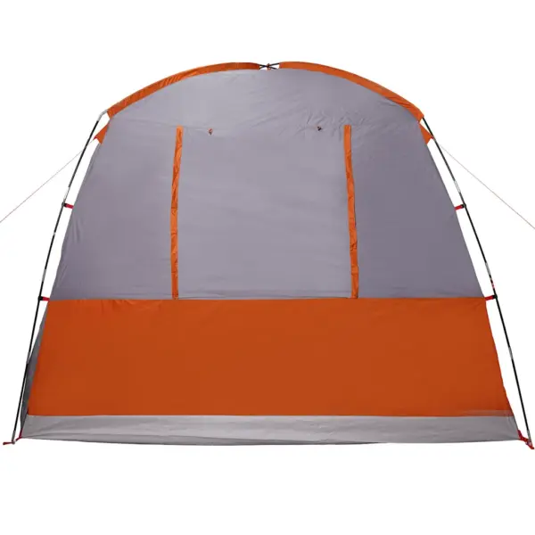 Veekindel autotelk 4 inimesele varikatuse ja kandekotiga, hall/oranž, 314 x 314 x 240 cm, PU-kattega 185T polüester – 11