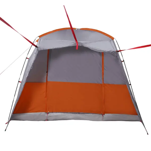 Veekindel autotelk 4 inimesele varikatuse ja kandekotiga, hall/oranž, 314 x 314 x 240 cm, PU-kattega 185T polüester – 9