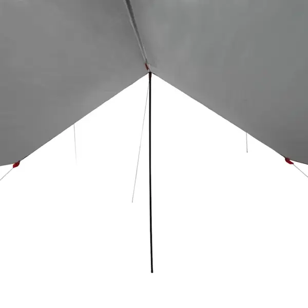 Veekindel autotelk varikatusega, hall ja oranž, 410 x 250 x 200 cm – 8