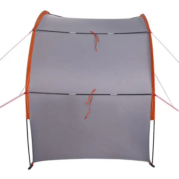 Veekindel hoiutelk perematkadele, hall ja oranž, PU-kattega 185T polüester, 204 x 122 x 168 cm – 8