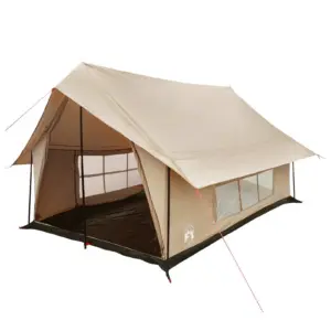 Veekindel kabintelk, kreemjas, 340 x 246 x 210 cm, 185T polüester PU-kattega