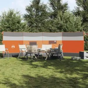 Matka tuuletõke, veekindel, hall ja oranž, 510 x 153 cm