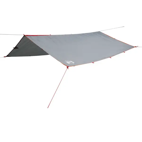 Veekindel matka tuulevari, hall ja oranž, 360 x 294 cm, PU-kattega Oxford kangas – 2