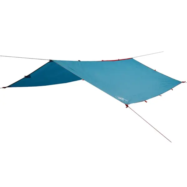 Veekindel matka tuulevari / varikatus, sinine, 360 x 294 cm, PU-kattega polüester, kandekotiga – 2