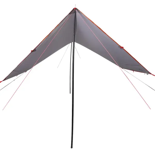 Veekindel matka tuulevari postidega, hall ja oranž, 430 x 380 x 210 cm – 3