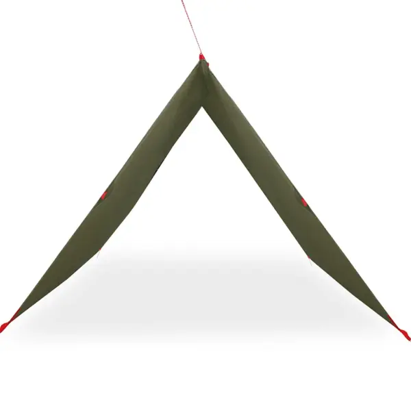 Veekindel matka tuulevari, oliiviroheline, PU-kattega polüester, 451 x 420 cm – 4
