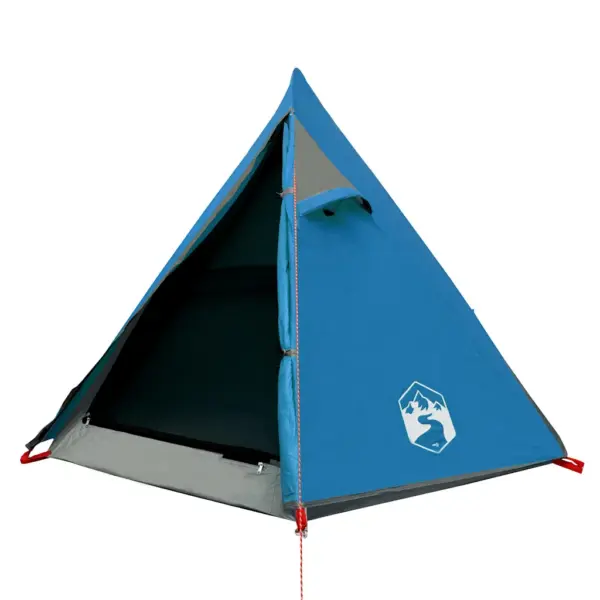Veekindel kuppelmatkatelk 2 inimesele E-pordiga, sinine, 257 x 147 x 112 cm – 5