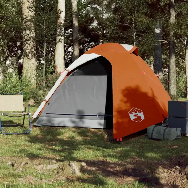 Veekindel matkatelk 3 inimesele, kuppel, oranž, E-pordiga – 3