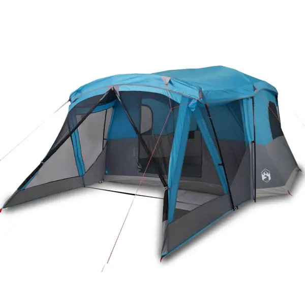 Veekindel matkatelk 4 inimesele eeskoda ja panipaigaga, sinine, 515 x 370 x 220 cm – 2