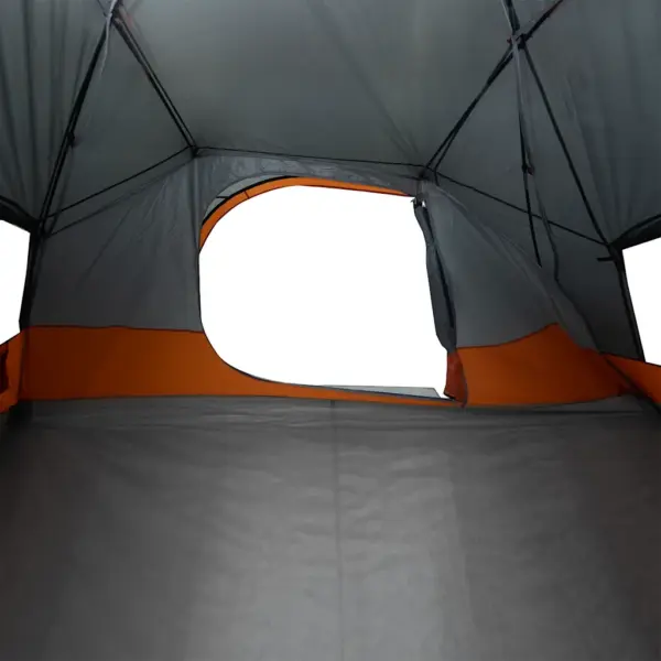 Veekindel kuppelmatkatelk 4 inimesele, hall, PU-kattega polüester, 290 x 320 x 150 cm – 13