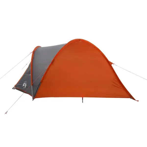 Veekindel kuppelmatkatelk 4 inimesele, oranž, PU-kattega polüester, 300 x 250 x 132 cm – 7