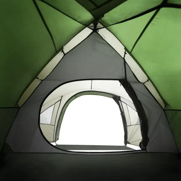 Veekindel kuppelmatkatelk 4 inimesele, roheline, 300 x 250 x 132 cm – 9