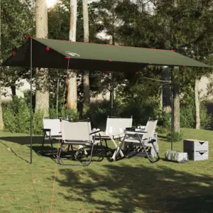 Veekindel matkatuulevari, oliiviroheline, 506 x 306 cm