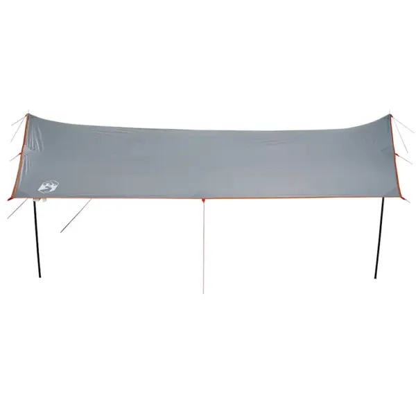 Veekindel matkavarikatus tuule- ja vihmakaitseks, oranž, 460 x 305 x 210 cm – 5