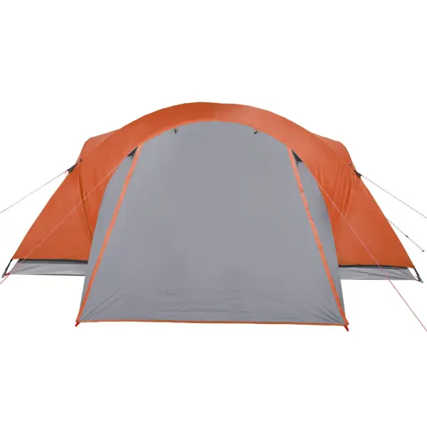 Veekindel oranž peretelk 8 inimesele, PU-kattega polüester, 360 x 430 x 195 cm – 7