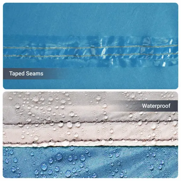 Veekindel peretelk õhuavaga, sinine ja hall, 435 x 255 x 216 cm – 7