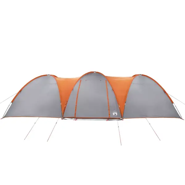 Veekindel peretelk 8 inimesele, kuppeltelk, hall ja oranž, 712 x 270 x 200 cm – 7