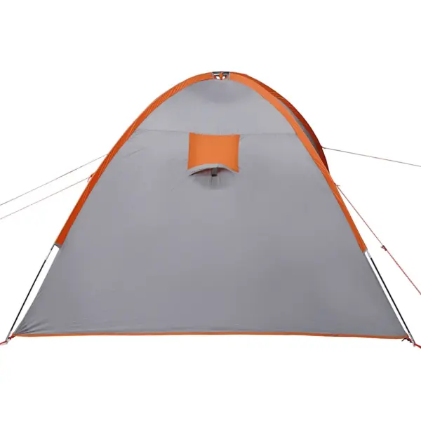 Veekindel peretelk 8 inimesele, kuppeltelk, hall ja oranž, 712 x 270 x 200 cm – 8