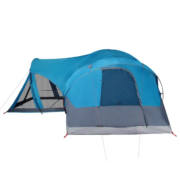 Veekindel peretelk 8 inimesele, sinine tipi telk, 490 x 459 x 196 cm – 8