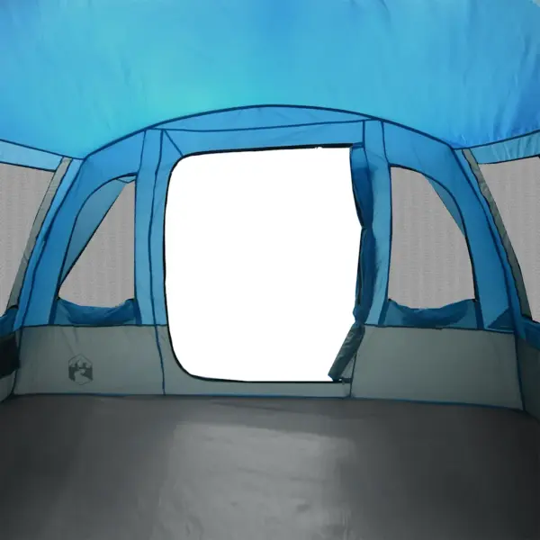 Veekindel sinine tunneltelk 8 inimesele, 3 magamisalaga, 430 x 314 x 178/183 cm – 11
