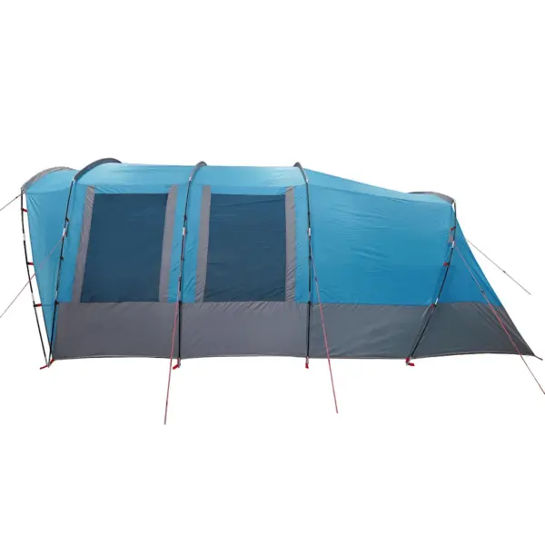 Veekindel sinine tunneltelk 8 inimesele, 3 magamisalaga, 430 x 314 x 178/183 cm – 9