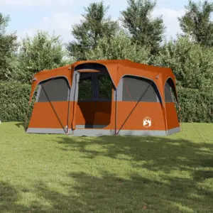 Veekindel peretelk katusega, oranž, 435 x 255 x 216 cm