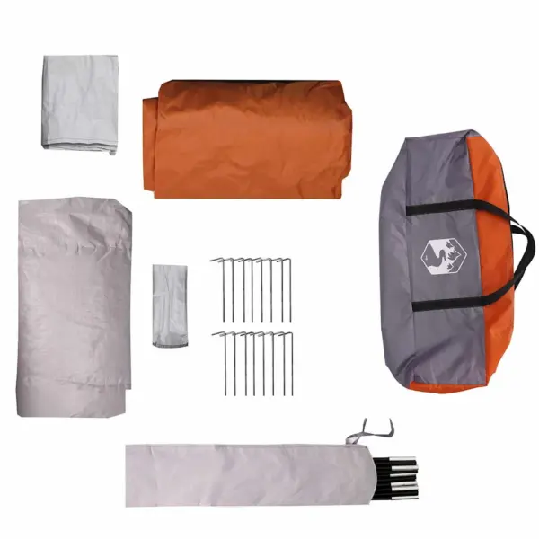 Veekindel peretelk katusega, oranž, 435 x 255 x 216 cm – 13
