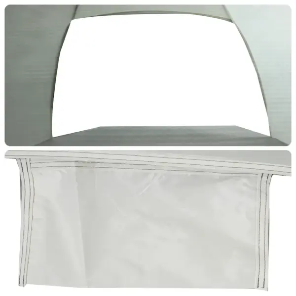 Veekindel rannatelk 3 inimesele, hall, 144 x 125 x 123 cm – 8