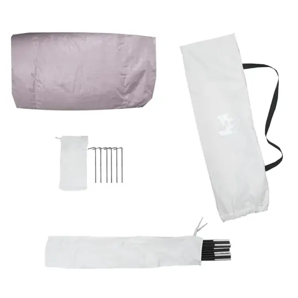 Veekindel rannatelk 3 inimesele, hall, 144 x 125 x 123 cm – 10