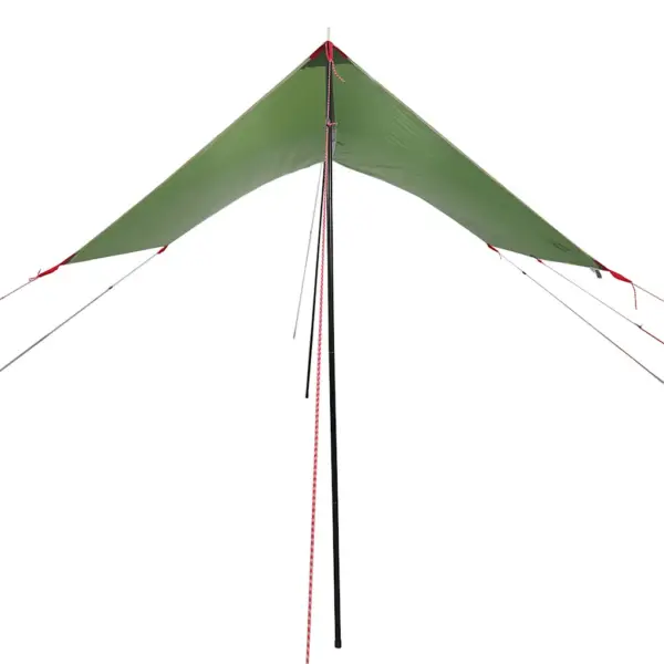 Veekindel roheline autotelk varjualune, 410 x 250 x 200 cm – 4