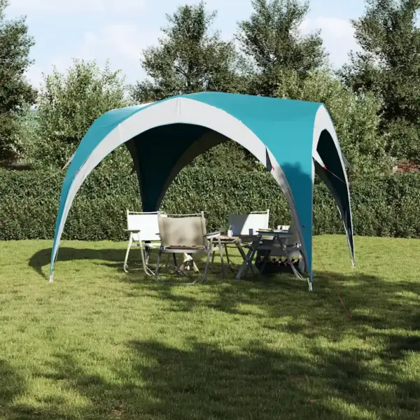 Veekindel roheline peotelk hoiutaskutega, 305 x 305 x 216 cm – 3