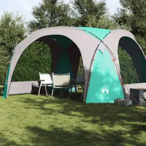 Veekindel roheline peotelk 9 inimesele, 455 x 455 x 240 cm