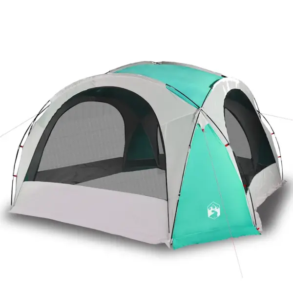 Veekindel roheline peotelk 9 inimesele, 455 x 455 x 240 cm – 2