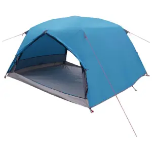 Veekindel seljakotitelk 4 inimesele, sinine 185T polüester PU-kattega, 280 x 239 x 138 cm