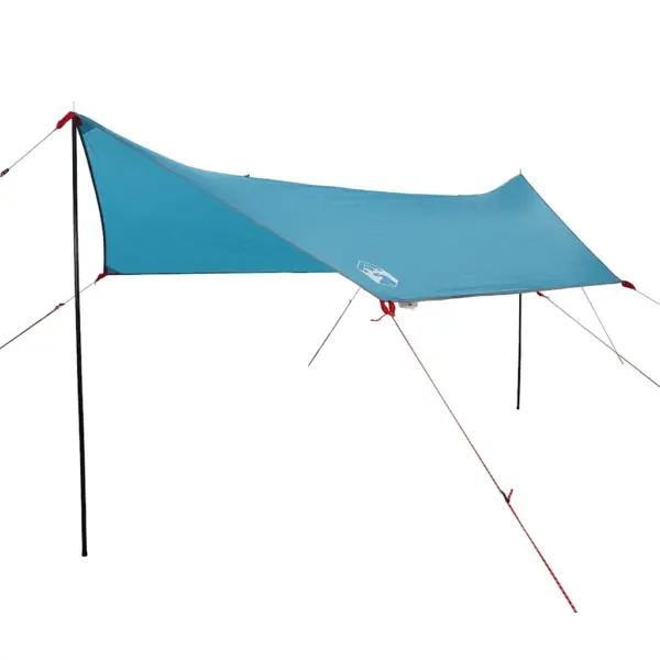 Veekindel sinine autovarikatus, PU-kattega polüester, 410 x 250 x 200 cm – 2