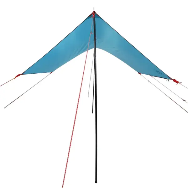Veekindel sinine autovarikatus, PU-kattega polüester, 410 x 250 x 200 cm – 4