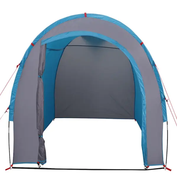 Veekindel sinine hoiutelk matkajatele, PU-kattega 185T polüester, 204 x 183 x 178 cm – 7
