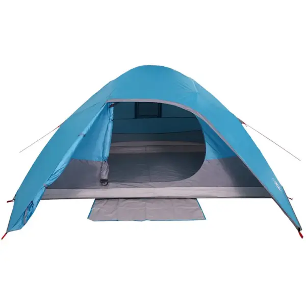 Veekindel sinine kuppel-peretelk 6 inimesele, PU-kattega 185T polüster, 335 x 396 x 178 cm – 7