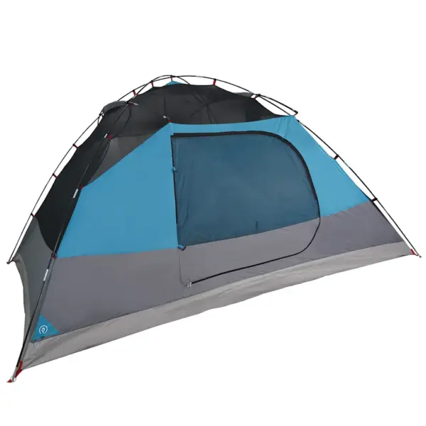Veekindel sinine kuppel-peretelk 6 inimesele, PU-kattega 185T polüster, 335 x 396 x 178 cm – 8