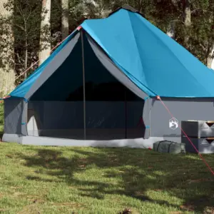 Veekindel sinine tipi peretelk 8 inimesele, e-pordiga, 410 x 410 x 250 cm