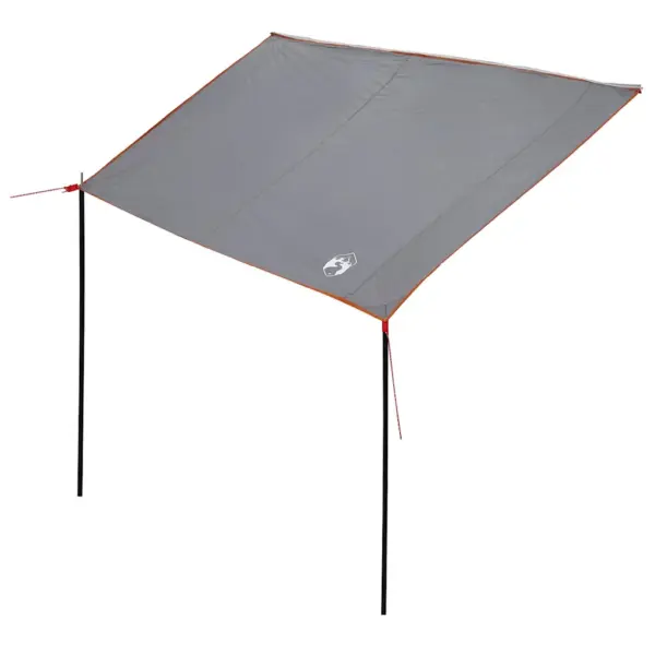 Veekindel tarp-varikatus postide ja köitega, hall, 240 x 300 cm – 2