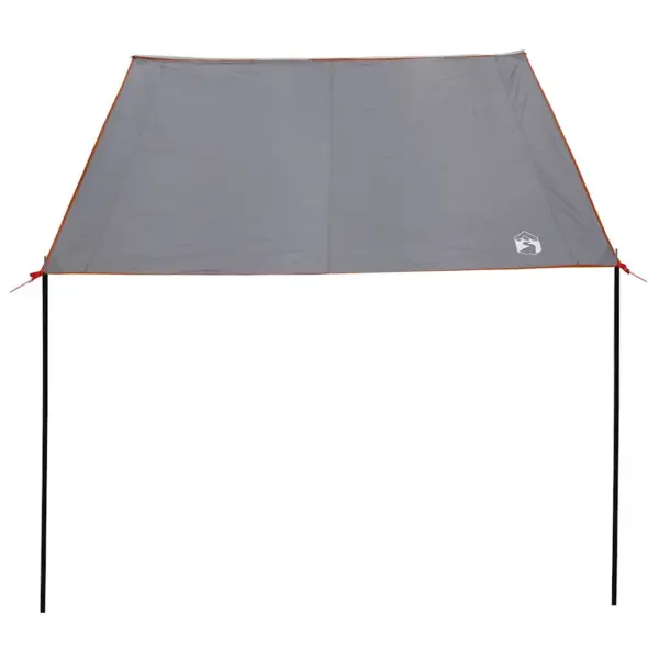 Veekindel tarp-varikatus postide ja köitega, hall, 240 x 300 cm – 4