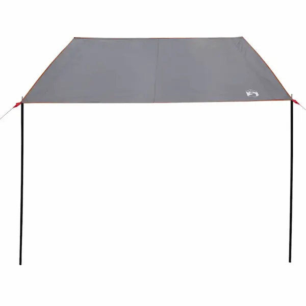 Veekindel tuule- ja tulekindel tarp varjualus postide ja köitega, hall, 240 x 460 cm – 4
