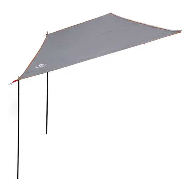 Veekindel tuule- ja tulekindel tarp varjualus postide ja köitega, hall, 240 x 460 cm – 5