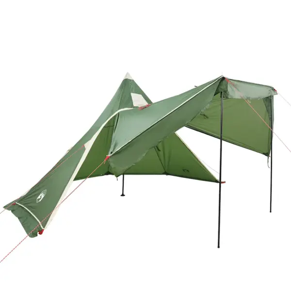 Veekindel tipi matkatelk 5 inimesele, roheline, 366 x 366 x 205 cm – 7