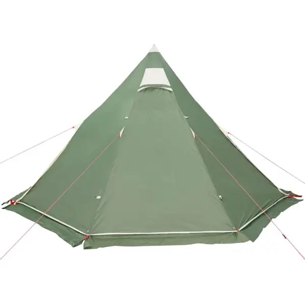 Veekindel tipi matkatelk 5 inimesele, roheline, 366 x 366 x 205 cm – 9