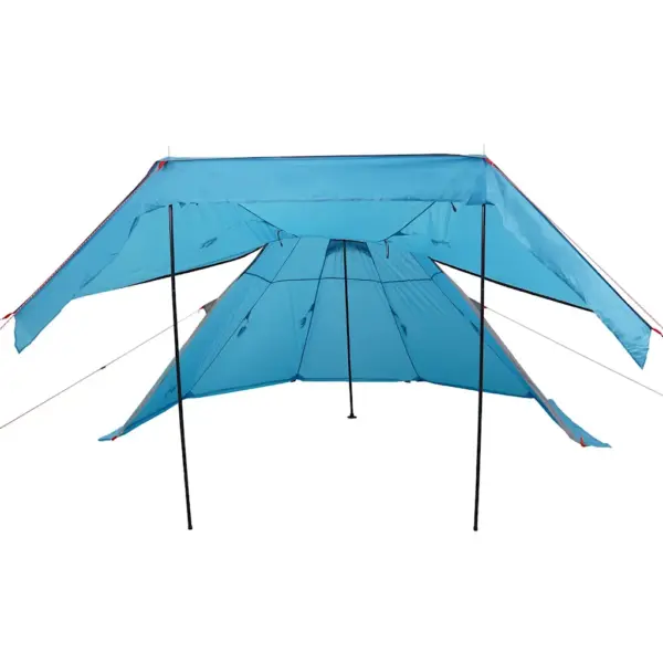 Veekindel tipi matkatelk 5 inimesele varikatusega, sinine – 8